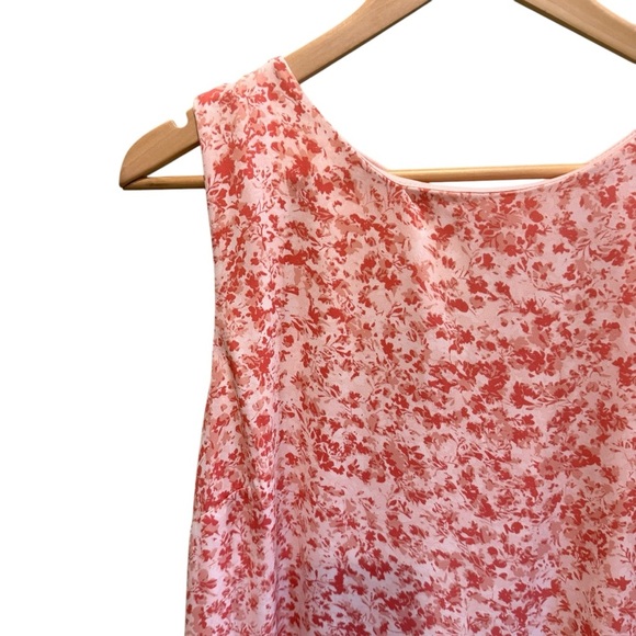 Nordstrom Rack Sleeveless A-line High low Dress Size XL lined feminine Summer - Picture 5 of 14